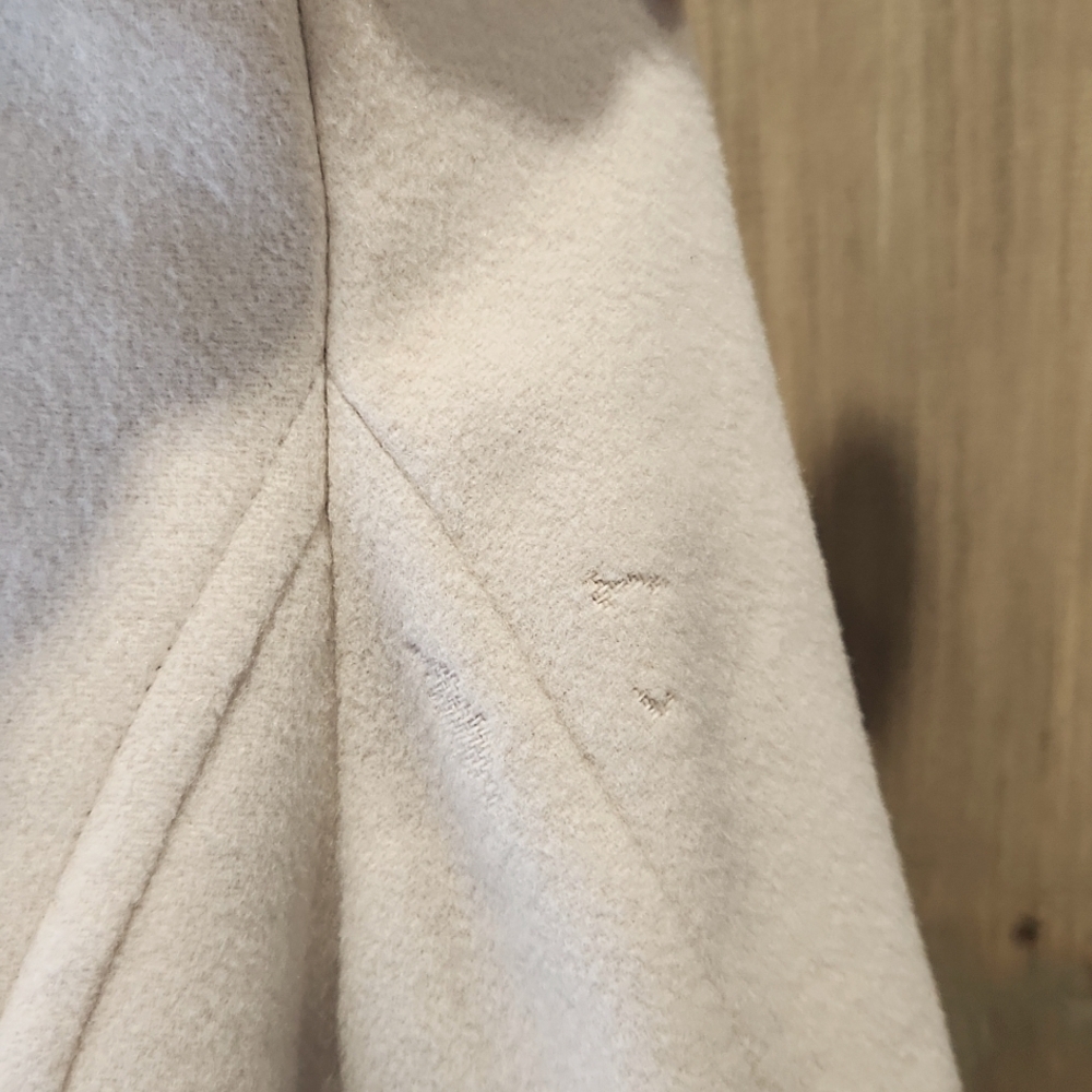 Braefair long wool coat , Sz 6 vintage, trench, fully lined - Picture 5 of 10